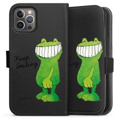 Sideflip Fodral med flap svart