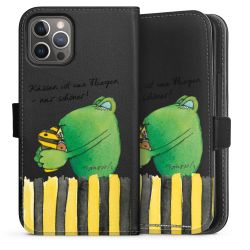 Sideflip Fodral med flap svart