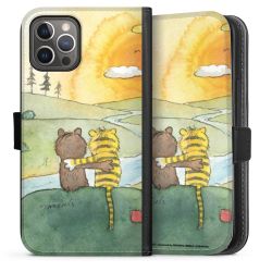 Sideflip Fodral med flap svart