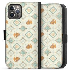 Sideflip mit langer Lasche schwarz