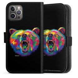 Sideflip Fodral med flap svart