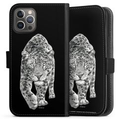 Sideflip Fodral med flap svart