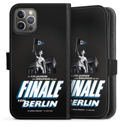 Sideflip mit langer Lasche schwarz