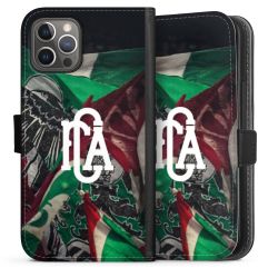 Sideflip mit langer Lasche schwarz