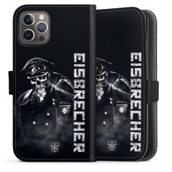 Sideflip mit langer Lasche schwarz