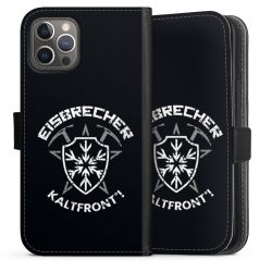 Sideflip mit langer Lasche schwarz