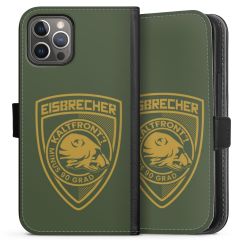 Sideflip mit langer Lasche schwarz