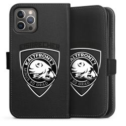 Sideflip mit langer Lasche schwarz