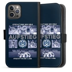 Sideflip mit langer Lasche schwarz