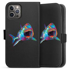 Sideflip Fodral med flap svart