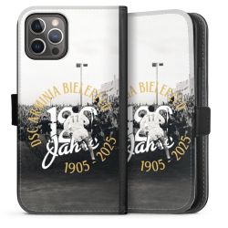 Sideflip mit langer Lasche schwarz