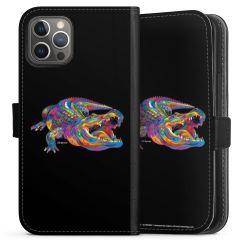 Sideflip Fodral med flap svart