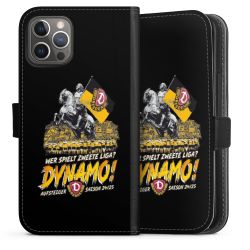 Sideflip mit langer Lasche schwarz