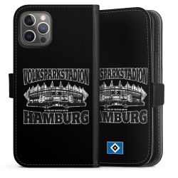 Sideflip mit langer Lasche schwarz