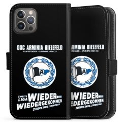 Sideflip mit langer Lasche schwarz