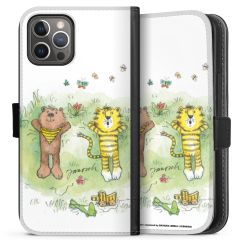 Sideflip Fodral med flap svart