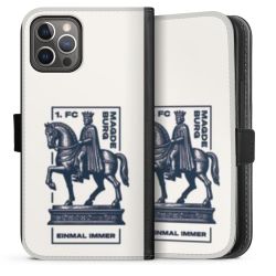 Sideflip mit langer Lasche schwarz