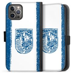 Sideflip mit langer Lasche schwarz