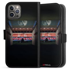 Sideflip mit langer Lasche schwarz