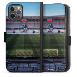 Sideflip mit langer Lasche schwarz