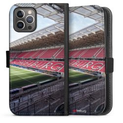 Sideflip mit langer Lasche schwarz