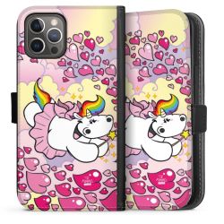 Sideflip mit langer Lasche schwarz