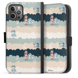 Sideflip mit langer Lasche schwarz