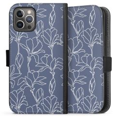 Sideflip Fodral med flap svart