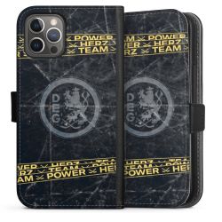 Sideflip mit langer Lasche schwarz