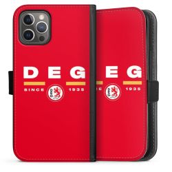 Sideflip mit langer Lasche schwarz