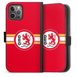 Sideflip mit langer Lasche schwarz