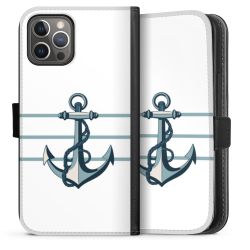 Sideflip Fodral med flap svart