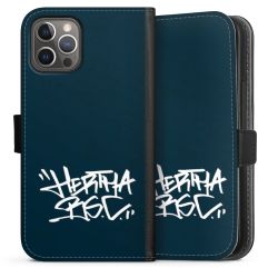 Sideflip mit langer Lasche schwarz