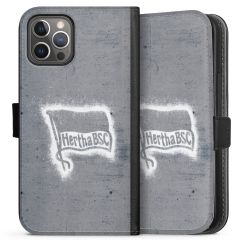 Sideflip mit langer Lasche schwarz