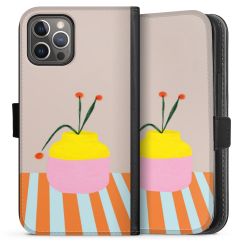 Sideflip Fodral med flap svart