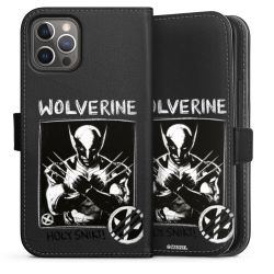 Sideflip mit langer Lasche schwarz