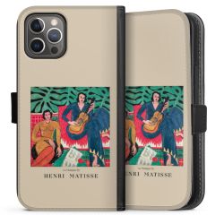 Sideflip Fodral med flap svart