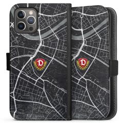 Sideflip mit langer Lasche schwarz