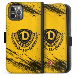 Sideflip mit langer Lasche schwarz