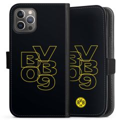 Sideflip Fodral med flap svart