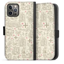 Sideflip mit langer Lasche schwarz