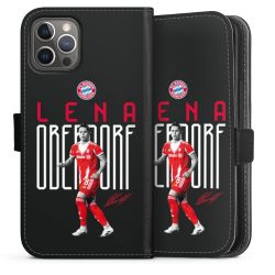 Sideflip mit langer Lasche schwarz