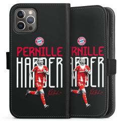 Sideflip mit langer Lasche schwarz