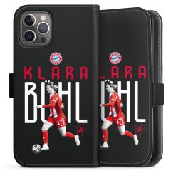 Sideflip mit langer Lasche schwarz