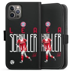 Sideflip mit langer Lasche schwarz