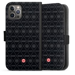 Sideflip mit langer Lasche schwarz