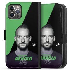 Sideflip mit langer Lasche schwarz