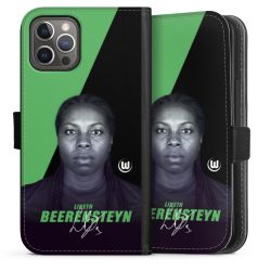 Sideflip mit langer Lasche schwarz