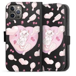 Sideflip mit langer Lasche schwarz