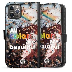 Sideflip mit langer Lasche schwarz